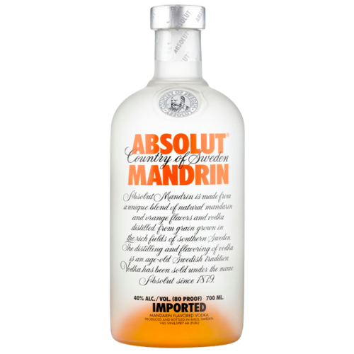 Vodka Absolut Mandarin 750ML