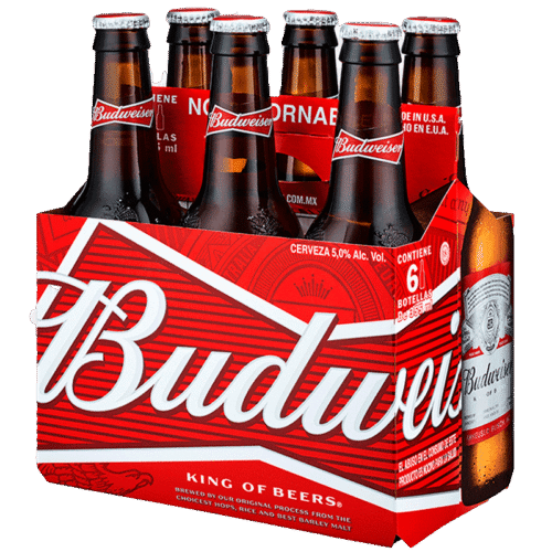 Bud Weiser Six Pack 343ML