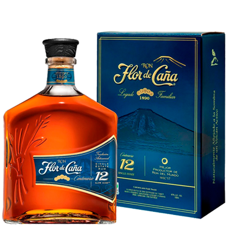 Ron Flor De Caña 12 Años 750ML