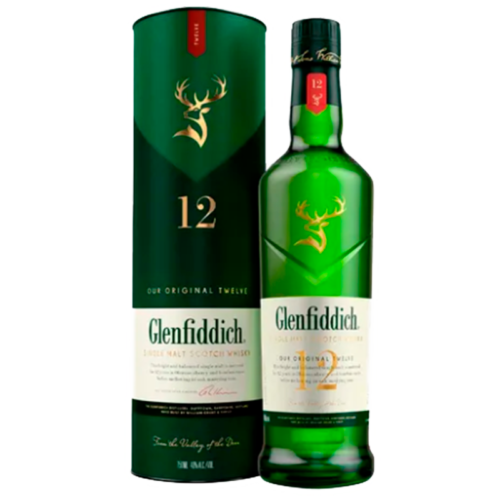 Whisky Glenfiddich 12 años 750ml