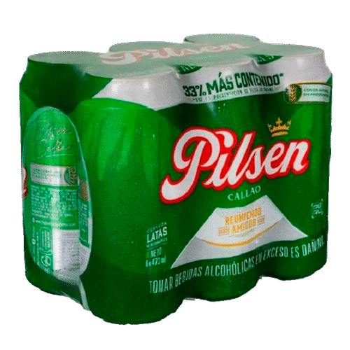 Pilsen Six Pack Laton 473ML