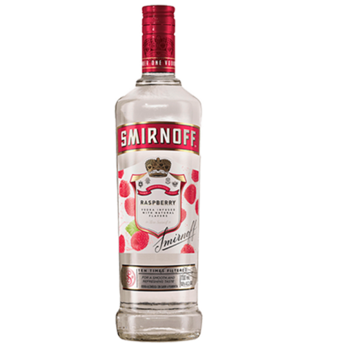 Vodka Smirnoff Raspberry 750ML